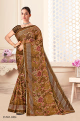 Satnam Printed Saree Collection – 8 Pcs Set-Women Daily & Office Wear Sarees – M.R. Saree Emporium