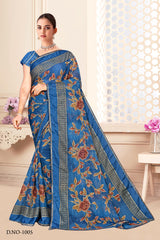 Satnam Printed Saree Collection – 8 Pcs Set-Women Daily & Office Wear Sarees – M.R. Saree Emporium