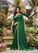 Subhash Riviera-27 Chiffon Saree Collection – 12 Pcs Set Festive Wear-M.R. Saree Emporium