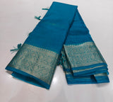Tissue Silk Saree - Elegant Designer Festive Wear 5 Pcs Set