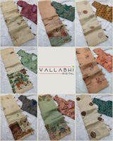 Vallabhi Digital Print Linen Silk Saree - Designer Blouse Included - Premium Printed Saree Collection - M.R. Saree Emporium