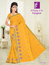 B. Vijay & Co. Panghat Cotton Saree Collection - 8 Pcs Set