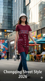 D.No 4014 Cotton Hosiery Long T-Shirt Top