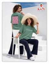 Lichi Night Wear Cotton Hosiery Co-ord Set Collection - Stylish Lounge Wear Set - S to 3XL - M.R. Saree Emporium