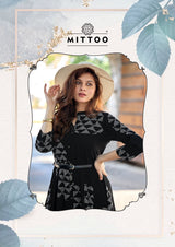 Mittoo Belt Vol-26 Rayon Printed One Piece Dress - 6 Designs Catalog - M.R. Saree Emporium