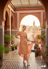 Monsoon Vol 1 Kurti Pant Dupatta Set 8 Pcs Set