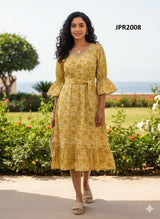 Monsoon Vol 3 Jaipuri Cotton Women's Dress XS-XXL
