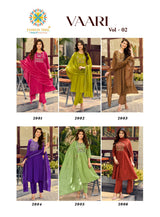 Passion Tree Vaari Vol 2 Kurti Set 6 Pcs Set
