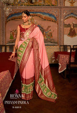 Priyam Patola Pure Silk Designer Patola Saree - Traditional Wedding & Festive Wear