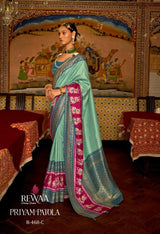 Priyam Patola Pure Silk Designer Patola Saree - Traditional Wedding & Festive Wear