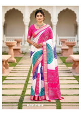 Vallabhi Prints Qutub Minar Vol 4 Digital Printed Saree - M.R. Saree Emporium