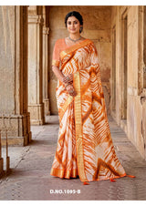 Vallabhi Prints Qutub Minar Vol-05 Digital Printed Saree - M.R. Saree Emporium