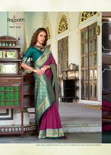 RajPath Chandan Silk Pure Soft Silk Saree 8 Pcs