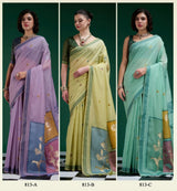 RajPath Jamdani Cotton Vol-2 Saree - 6 Pcs Set