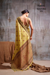RajPath Kumud Modal Cotton Saree Set - 6 Pcs Designer Soft Cotton Collection