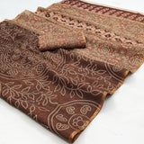 RajYog Kazari Series - Chanderi Kalamkari Saree Collection - M.R. Saree Emporium
