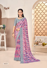 Ruchi Vedanta Silk Saree Crepe Wholesale Surat Set