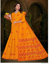 Sargam 5.50 Mtr Women's Cotton Printed Saree