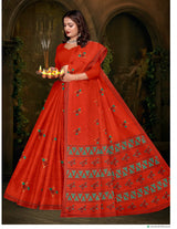 Sargam 5.50 Mtr Women's Cotton Printed Saree