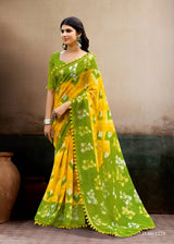 S.R. Pum Pum-18 Mulmul Cotton Saree Set Wholesale