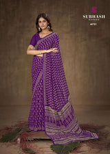 Subash Homemaker Vol 20 Georgette Printed Saree Collection - 16 PCS Set
