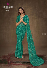 Subash Homemaker Vol 20 Georgette Printed Saree Collection - 16 PCS Set