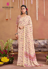 Subash Suhani Vol 16 Georgette Printed Saree Collection - 16 PCS Set