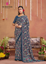 Subash Suhani Vol 16 Georgette Printed Saree Collection - 16 PCS Set