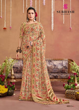 Subash Suhani Vol 16 Georgette Printed Saree Collection - 16 PCS Set