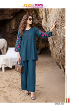Tips & Tops Honey Cord Set - Women Rayon Co-ord Daily Wear