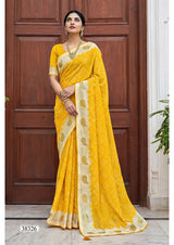 Vallabhi Prints Abhilasha Vol 07 Saree - Swarovski Work Designer Saree - Fancy Ethnic Wear - M.R. Saree Emporium