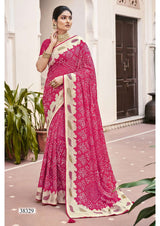 Vallabhi Prints Abhilasha Vol 07 Saree - Swarovski Work Designer Saree - Fancy Ethnic Wear - M.R. Saree Emporium