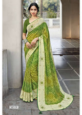 Vallabhi Prints Abhilasha Vol-09 Saree - Swarovski Work Designer Saree - Fancy Ethnic Wear - M.R. Saree Emporium