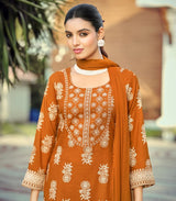 Woodee Nandini Rayon Suit Set 6 Pcs S to 3XL