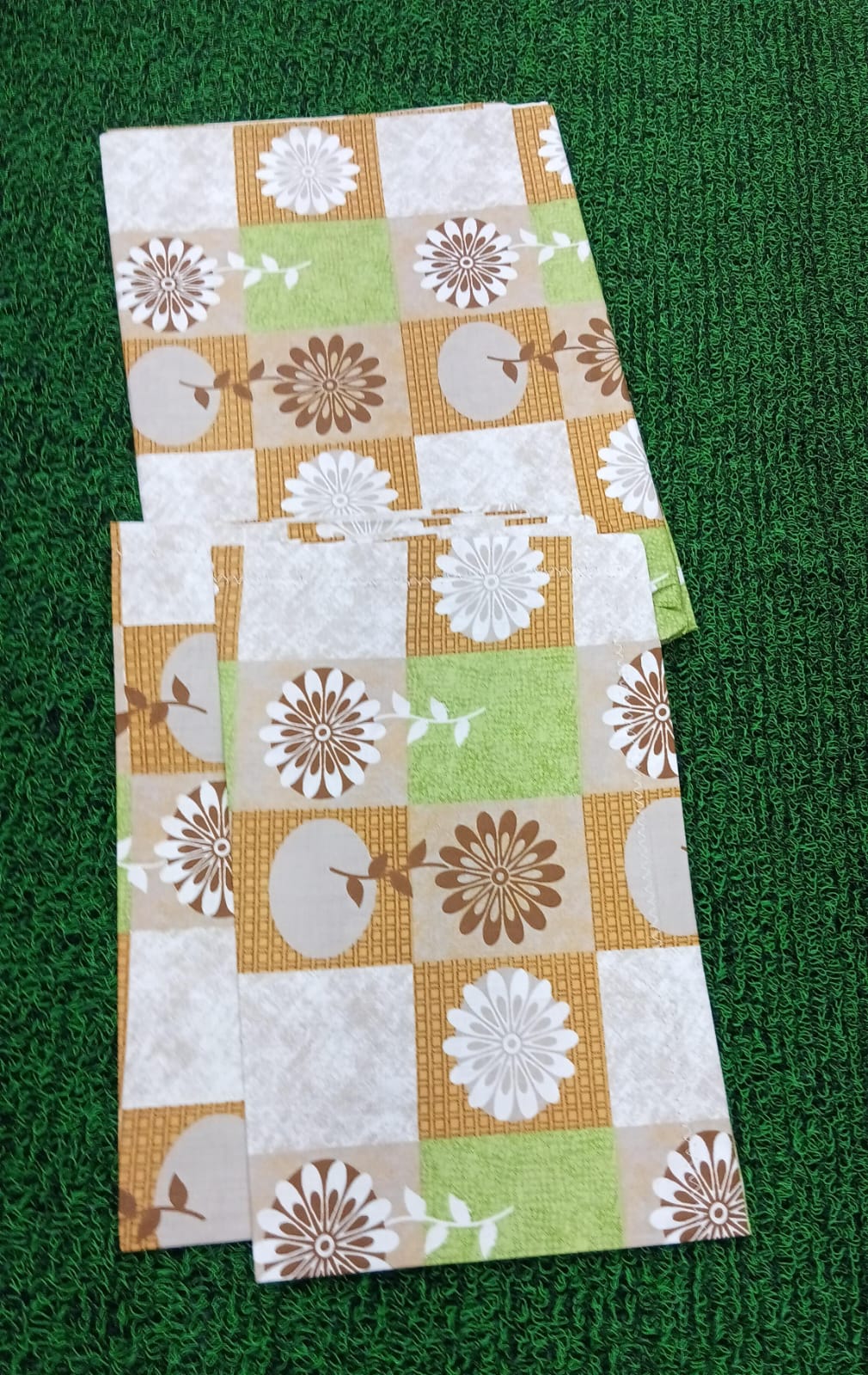 Single Size Printed Bedsheet with 2 Pillow Covers - M.R. Saree Emporium