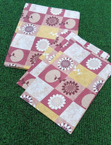 Single Size Printed Bedsheet with 2 Pillow Covers - M.R. Saree Emporium