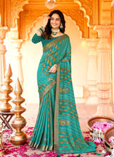 Krishnaleela Kalki Fancy Base with Pattern Printed Saree – 8 Pcs Set-M.R. Saree Emporium