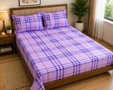 Single Size Printed Bedsheet with 2 Pillow Covers - M.R. Saree Emporium