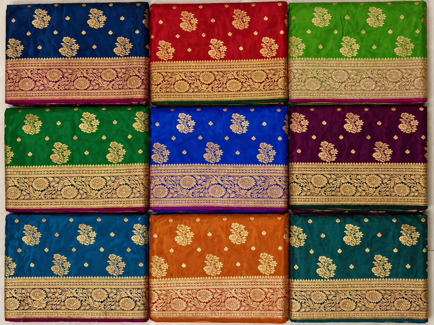 Saree for Women & Wedding Saree - Banarasi Silk Designer Zari Work (MOQ 6 PCS) - M.R. Saree Emporium
