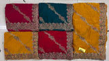 Exclusive Embroidery Border Saree Set Of 4 Colors – Heavy Work Designer Saree-M.R. Saree Emporium