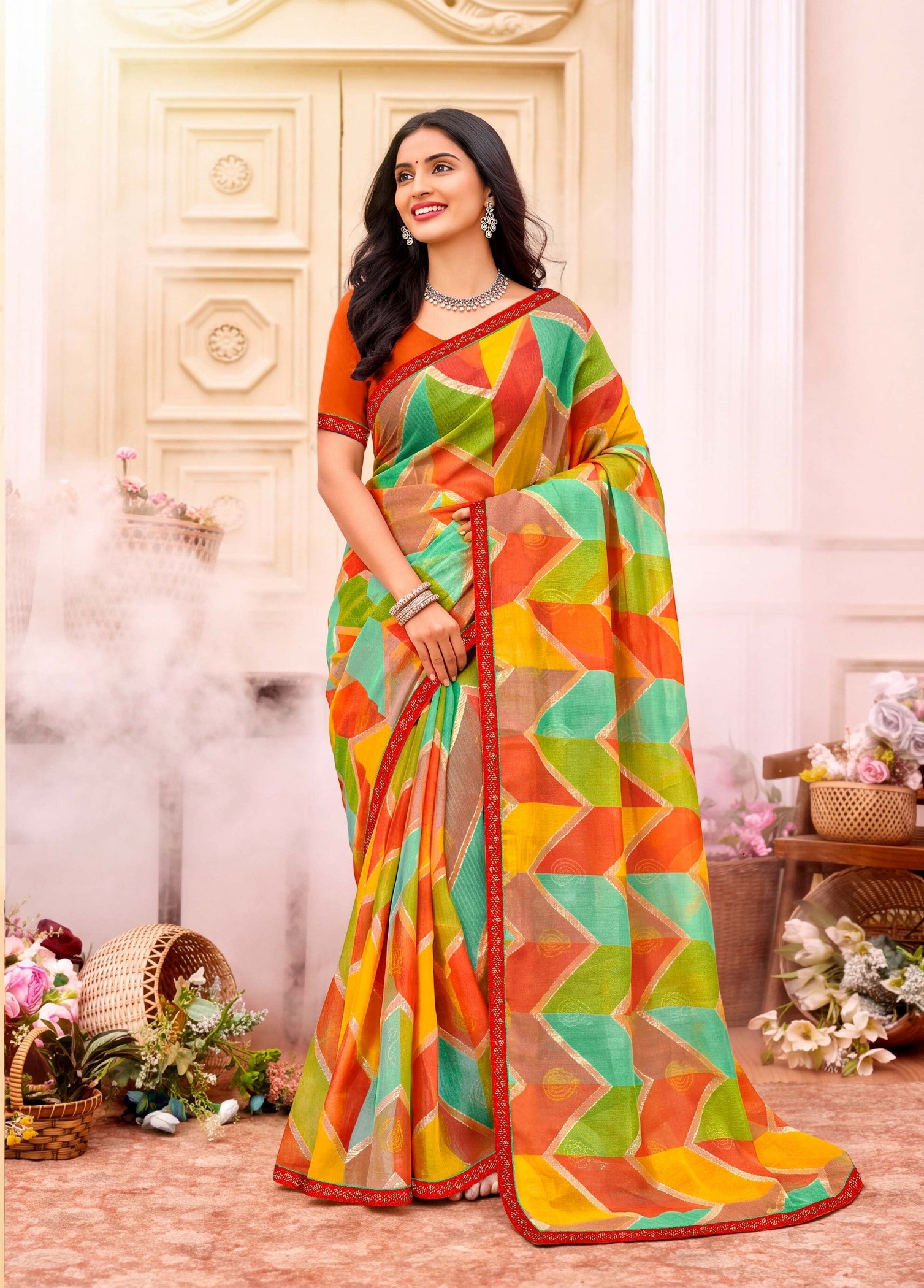 Ladorani Mohini Designer Saree Collection 8 Pcs Set