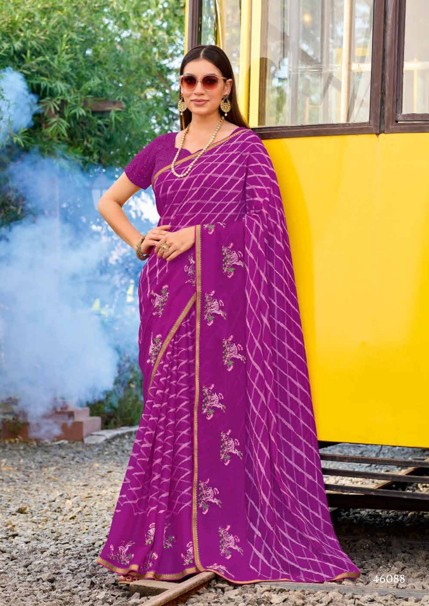 Subhash Phoolwari 2 Printed Designer Saree - Floral Butti & Pattern Work Saree - Single Pcs Available - M.R. Saree Emporium