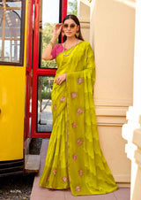 Subhash Phoolwari 2 Printed Designer Saree - Floral Butti & Pattern Work Saree - Single Pcs Available - M.R. Saree Emporium