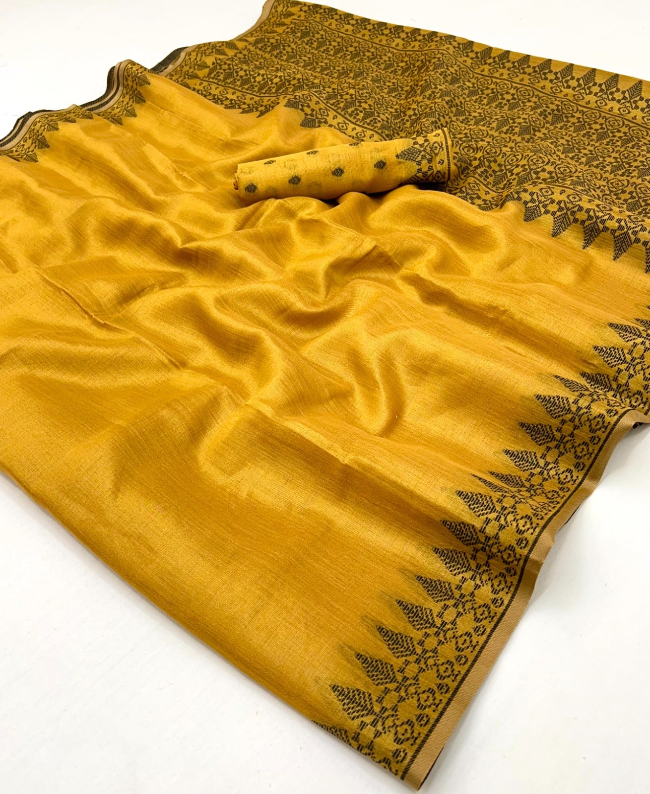 RajPath Fabrics Black Berry Vol-2 Tissue Linen Saree 6 Pcs Set -Premium Designer Collection – M.R. Saree Emporium