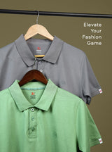 ZU™ Premium Cotton Polo T-Shirt - M.R. Saree Emporium