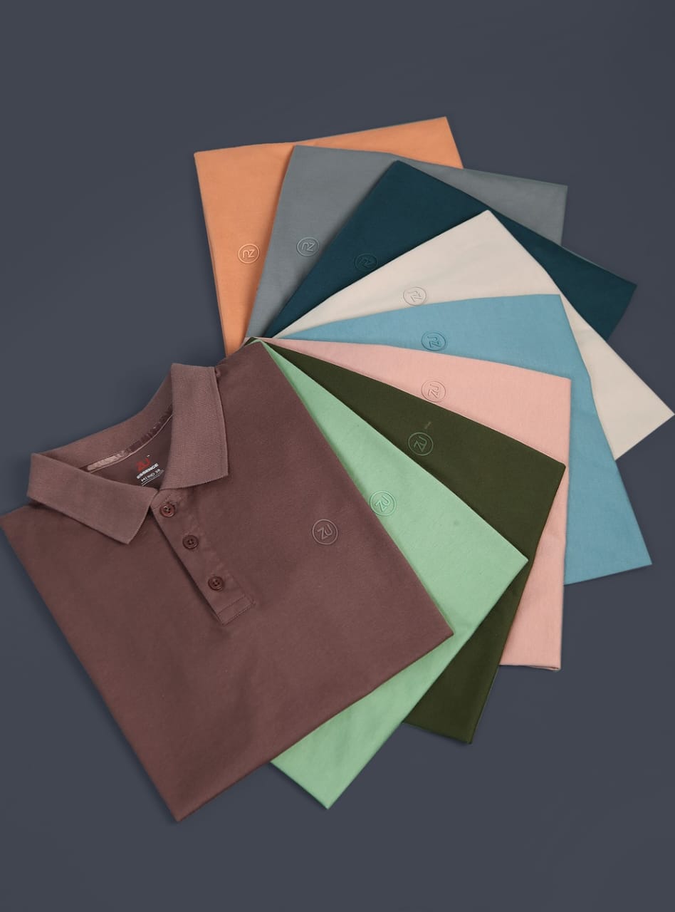ZU™ Premium Cotton Polo T-Shirt - M.R. Saree Emporium