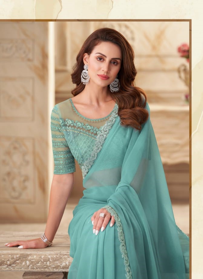 TFH Salsa Style Hits Designer Saree Set Wholesale