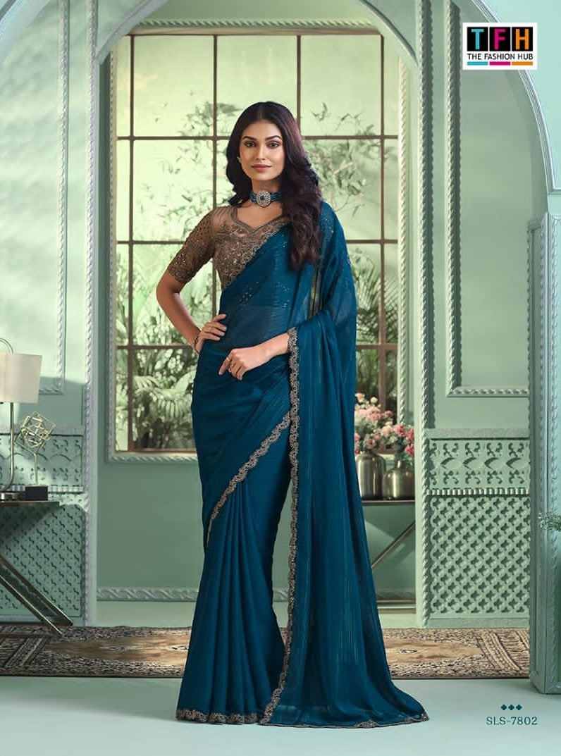 TFH Salsa Style Hits Designer Saree Set Wholesale