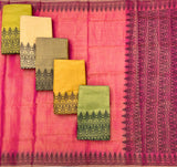 RajPath Fabrics Black Berry Vol-2 Tissue Linen Saree 6 Pcs Set -Premium Designer Collection – M.R. Saree Emporium