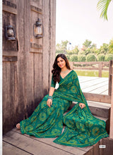 Ladorani Jasmine Designer Saree with Fancy Border 8 Pcs Set